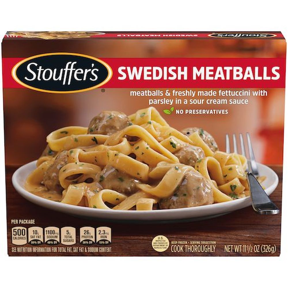 Stouffer's Swedish Meatballs And Pasta, 11.5 Ounce -- 12 Per Case