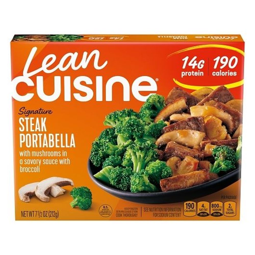 Lean Cuisine Comfort Steak Portabella Entrée, 7.5 Ounce -- 12 Per Case