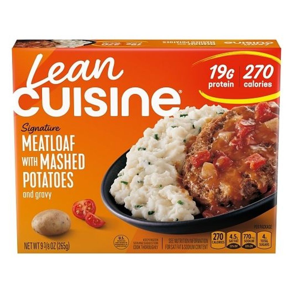Lean Cuisine Meatloaf With Mashed Potatoes And Gravy, 9.37 Ounce -- 12 Per Case