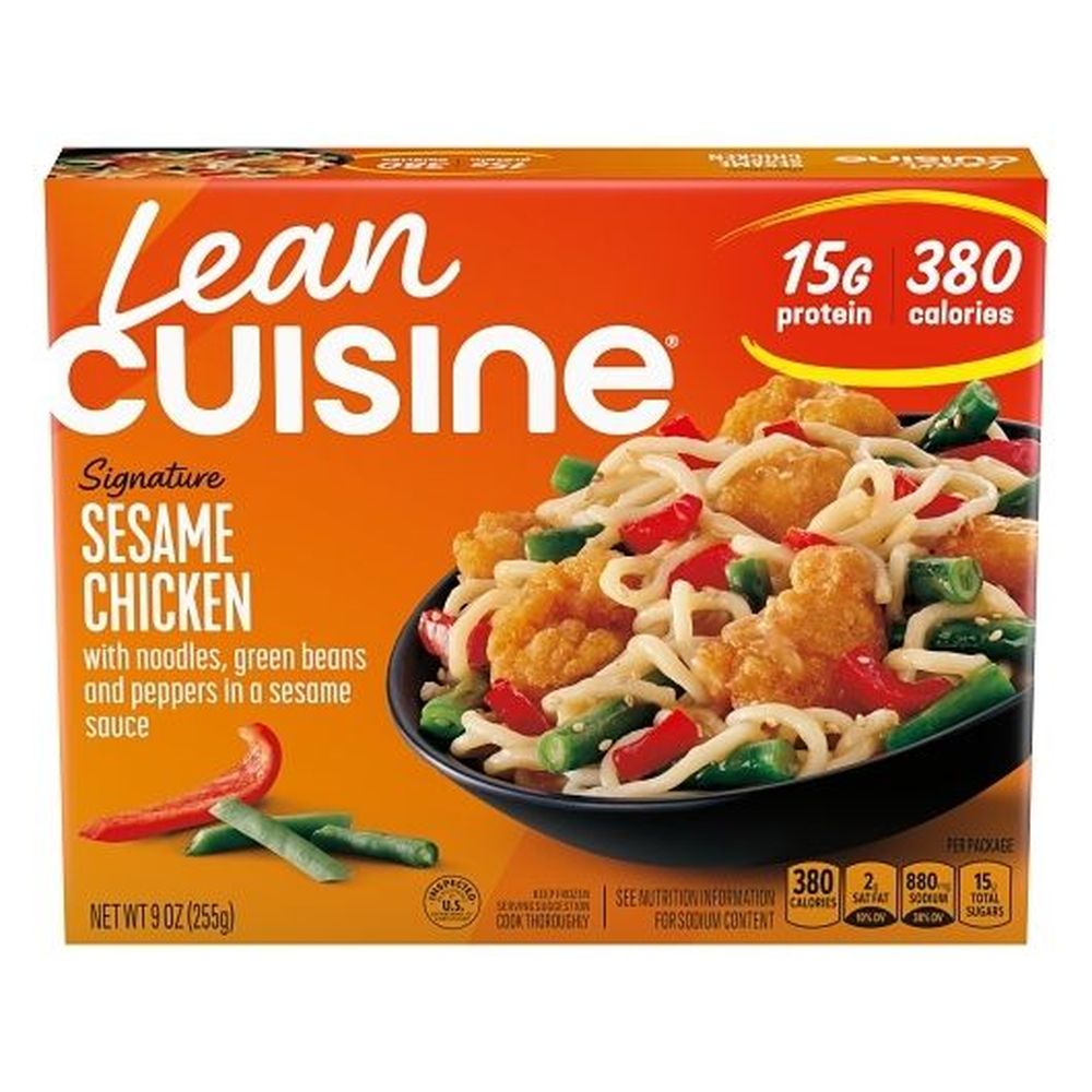 Lean Cuisine Sesame Chicken Entrée, 9 Ounce -- 12 Per Case