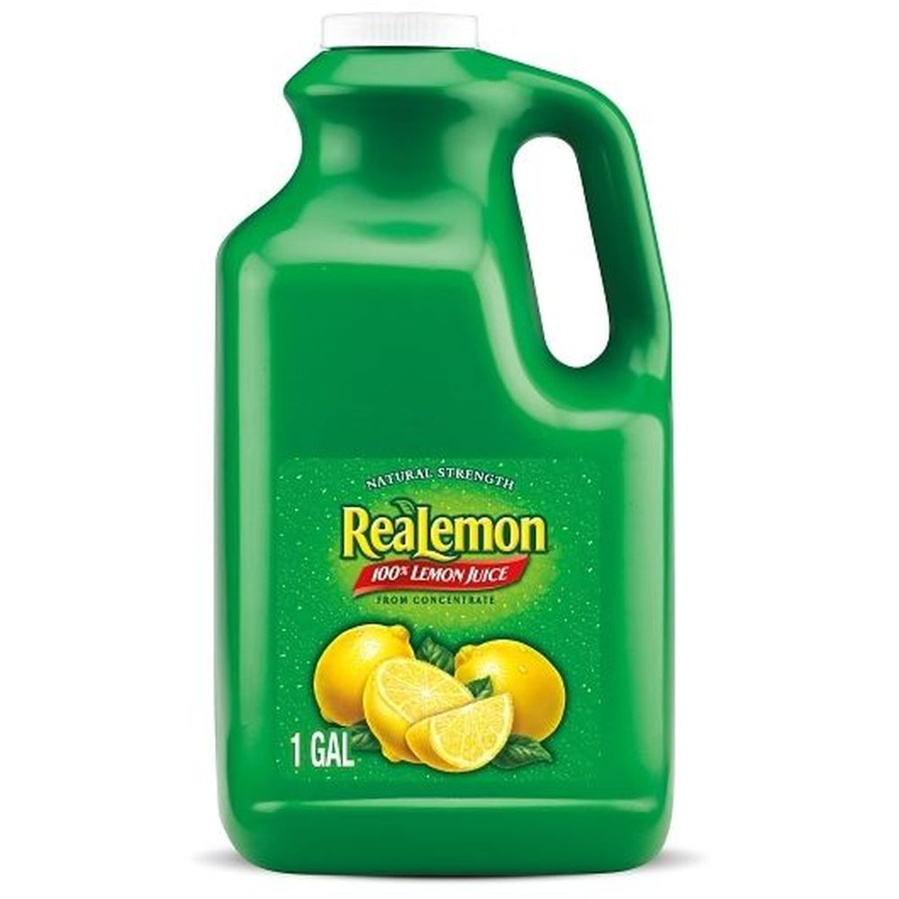 Realemon Juice, 1 Gallon -- 4 Per Case