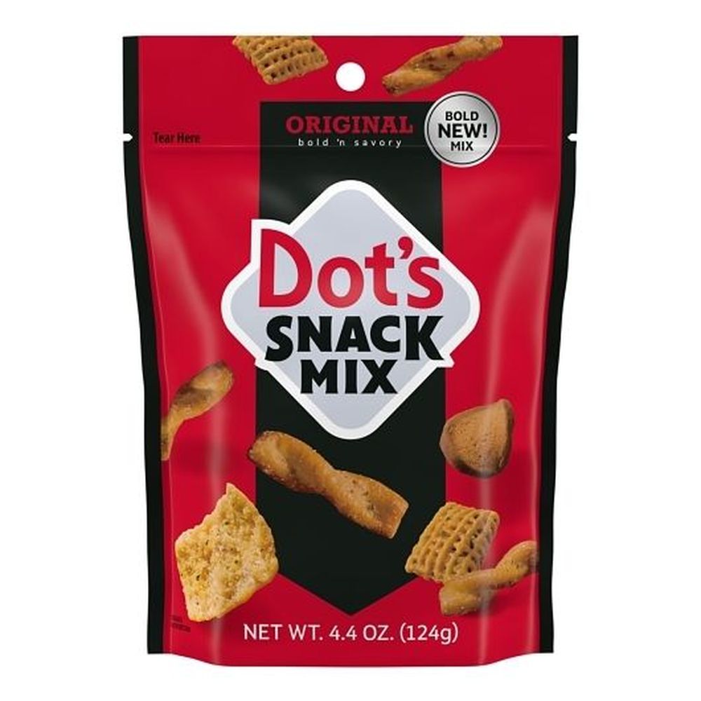 Dot's Original Seasoned Snack Mix, 4.4 Ounce Bag -- 10 Per Case