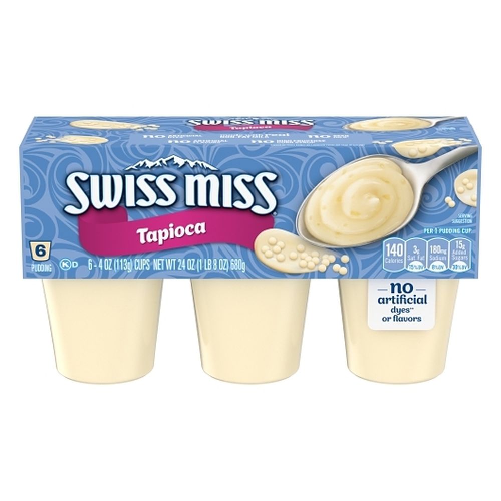Swiss Miss Old Fashioned Tapioca Pudding, 24 Ounce -- 8 Per Case