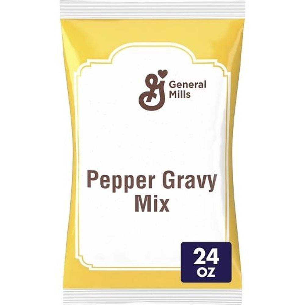 General Mills Value Pepper Biscuit Gravy, 1.5 Pound -- 6 Per Case
