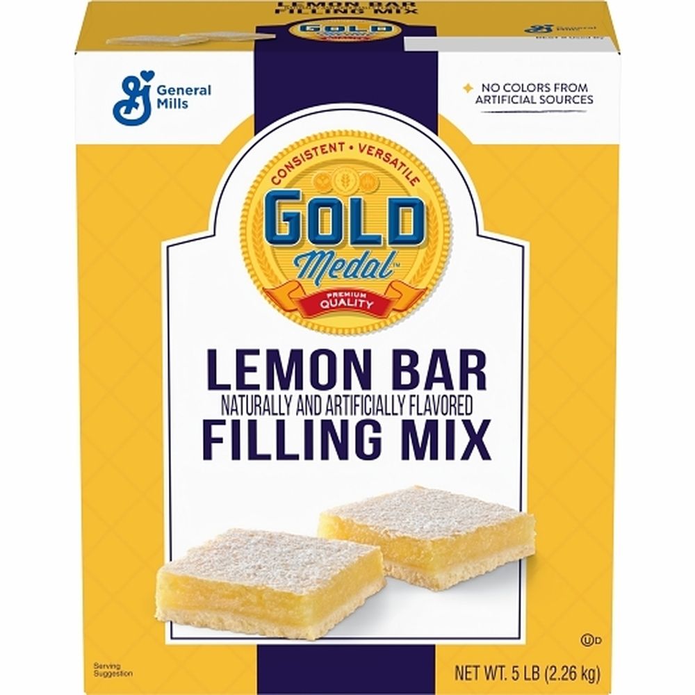 Gold Medal Lemon Bar Crust Mix And Lemon Filling, 4.1 Pound -- 6 Per Case