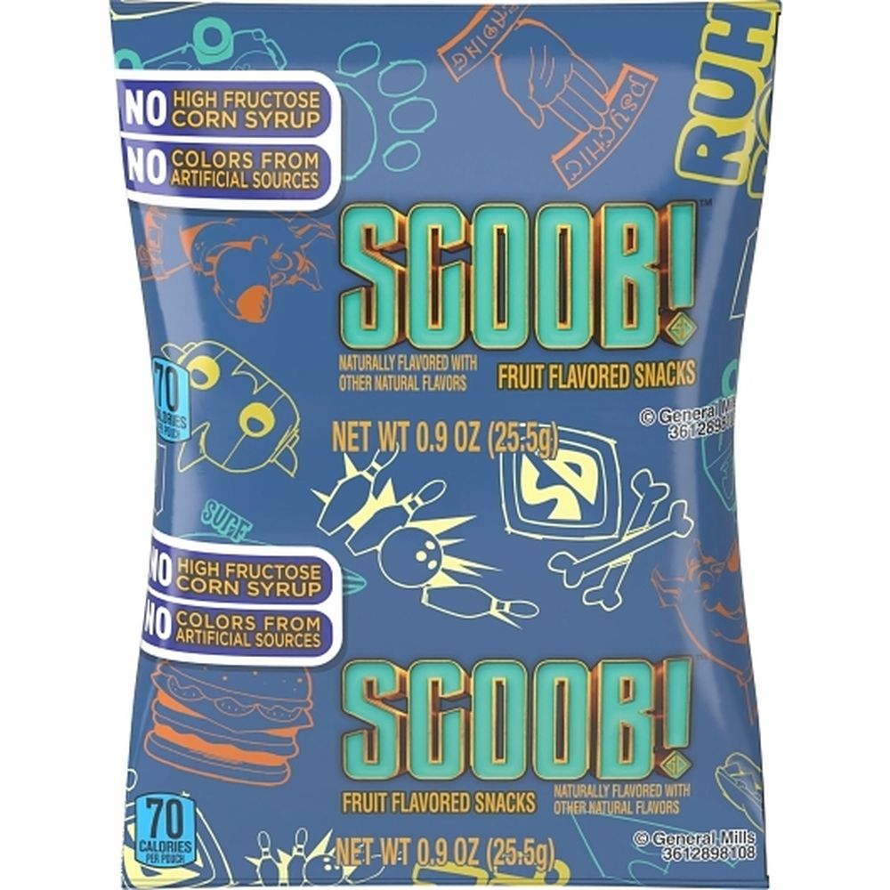 Scooby Doo Fruit Flavored Snacks, 0.9 Ounce -- 96 Per Case