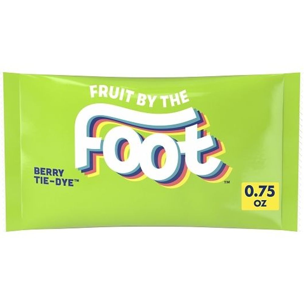 Fruit By The Foot Berry Tie-dye, 0.5 Ounce -- 96 Per Case