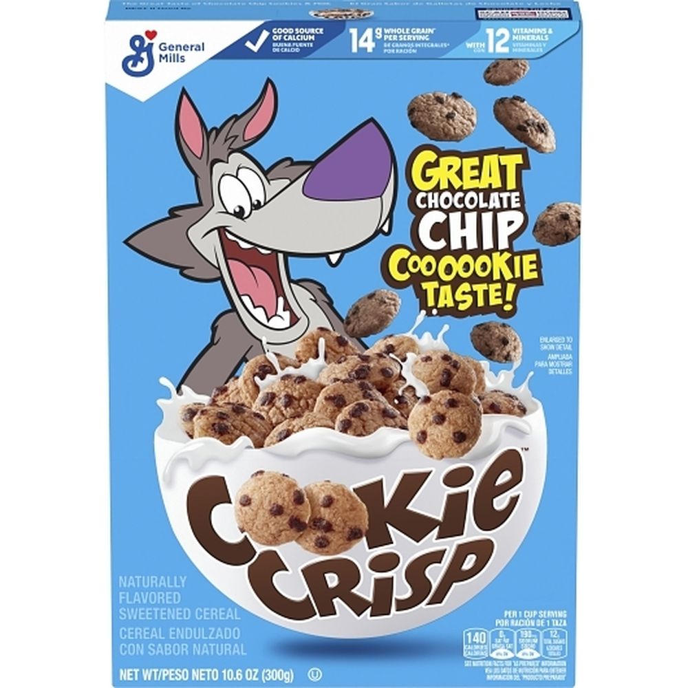 Cookie Crisp Chocolate Chip Breakfast Cereal, 10.6 Ounce -- 12 Per Case