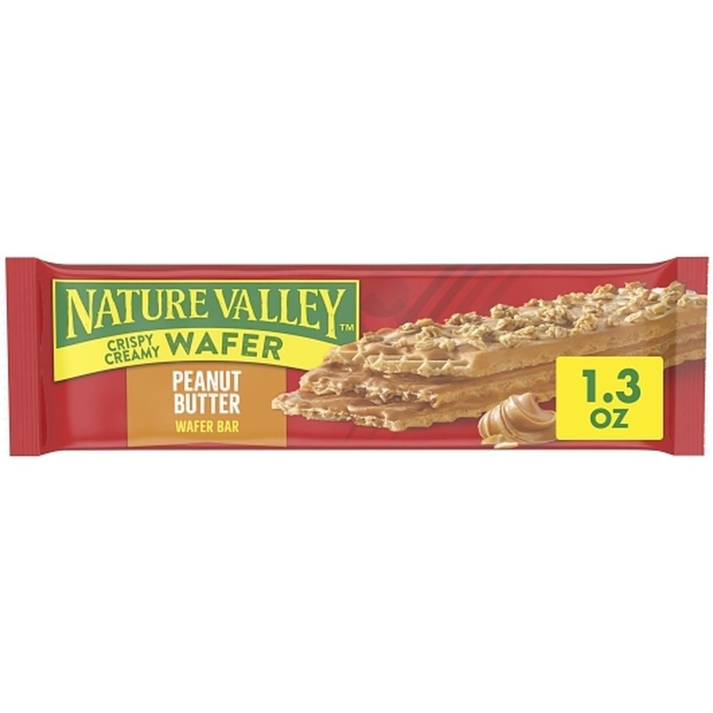 Nature Valley 1.3 Ounce Peanut Butter Wafer Bar, 12 Count -- 4 Per Case