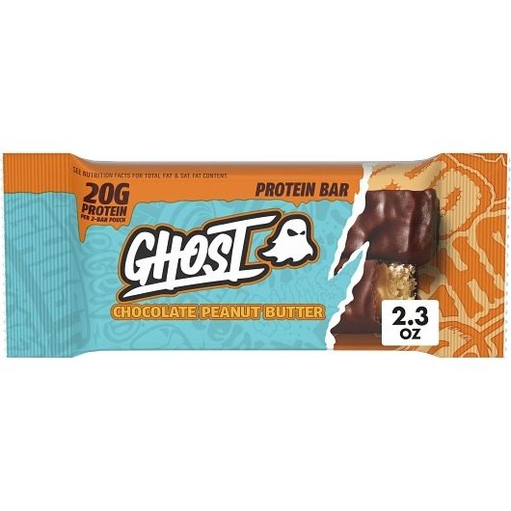 General Mills Ghost Chocolate Peanut Butter Protein Bar, 2.3 Ounce -- 96 Per Case