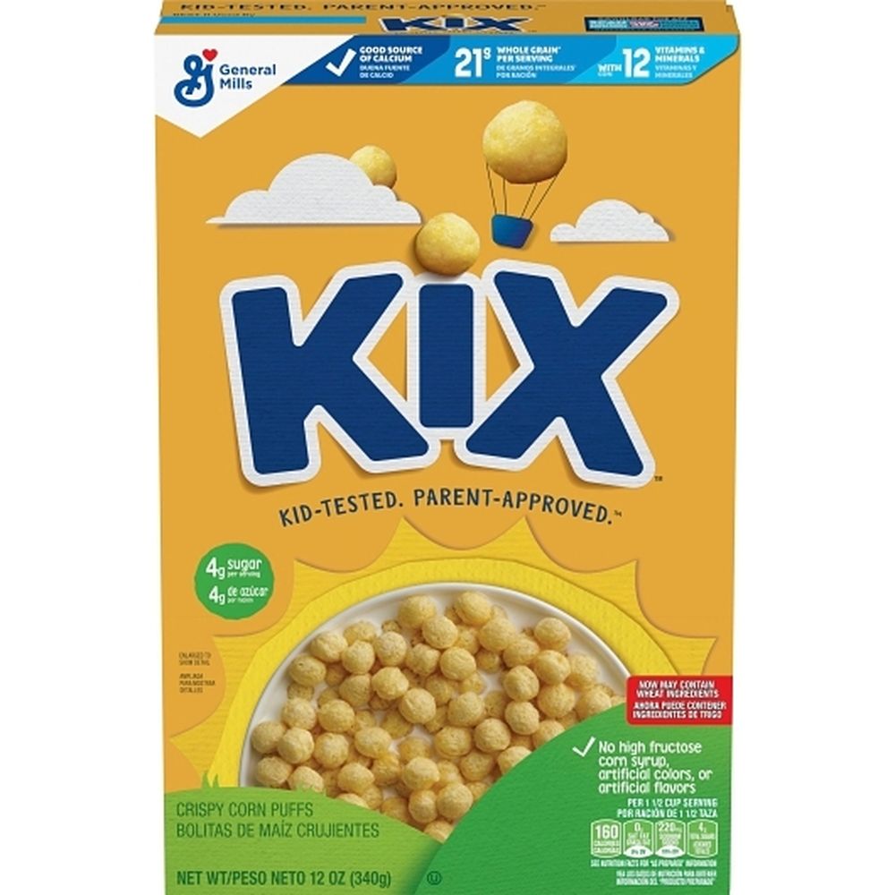 Kix Crispy Corn Puffs, 12 Ounce -- 14 Per Case