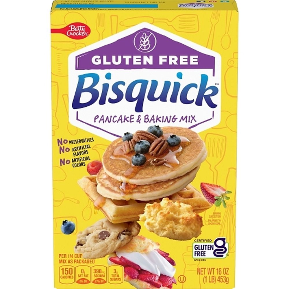 Bisquick Gluten Free Pancake And Baking Mix, 16 Ounce -- 6 Per Case