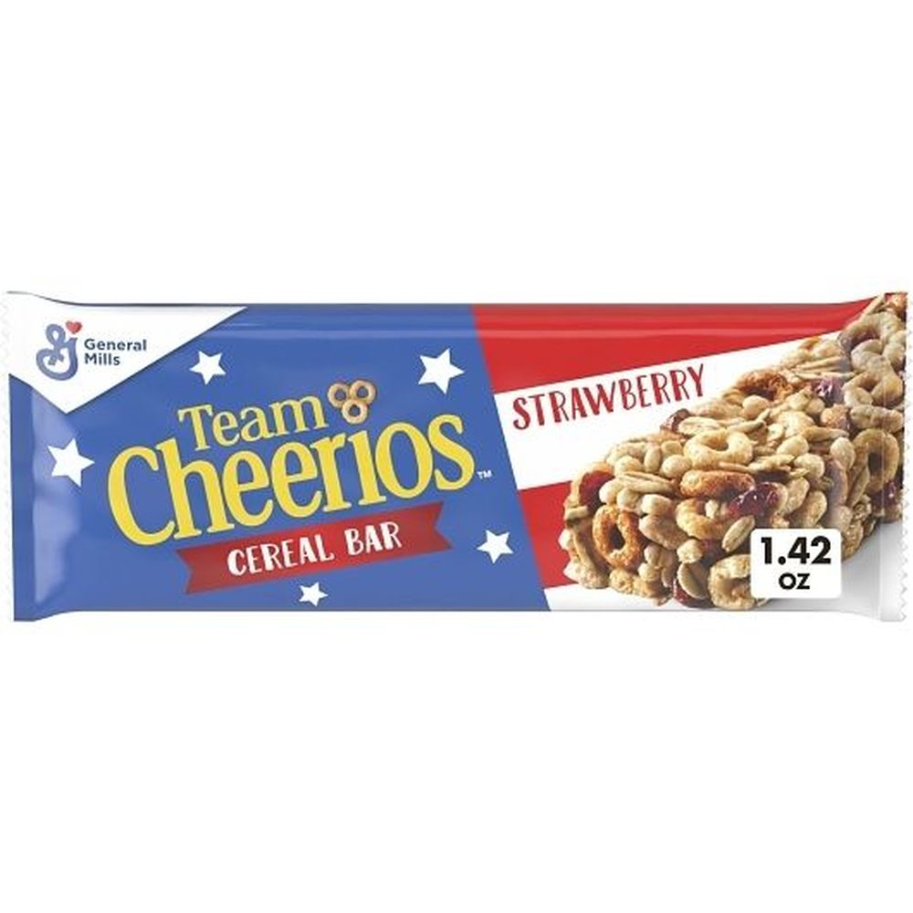 Cheerios Strawberry Cereal Bar, 1.42 Ounce -- 96 Per Case