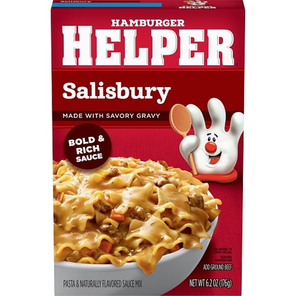 Hamburger Helper Salisbury Pasta, 6.2 Ounce -- 12 Per Case