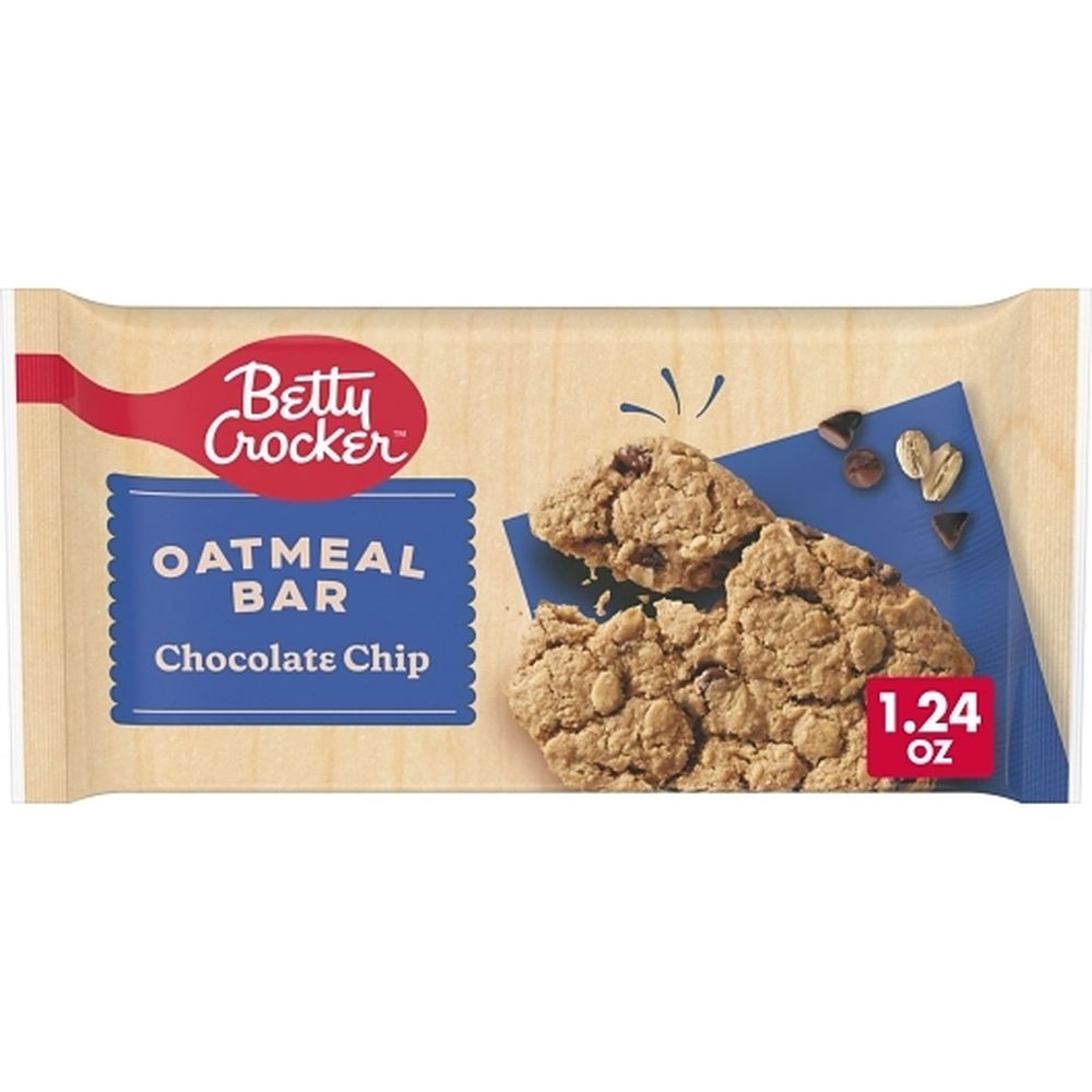Betty Crocker Chocolate Chip Oatmeal Bar, 1.24 Ounce -- 144 Per Case