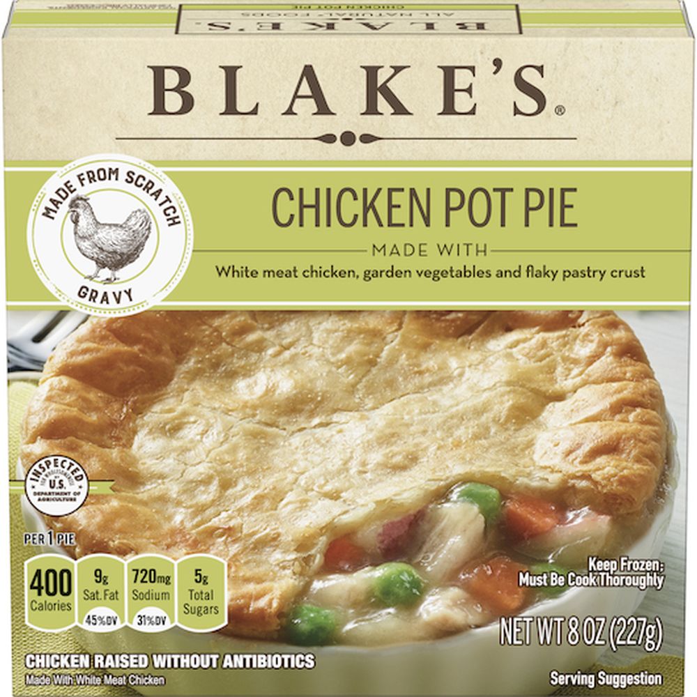 Blake's All Natural Chicken Pot Pie, 8 Ounce -- 9 Per Case