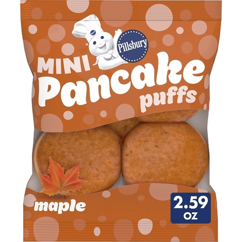 Maple Mini Pancake Puffs