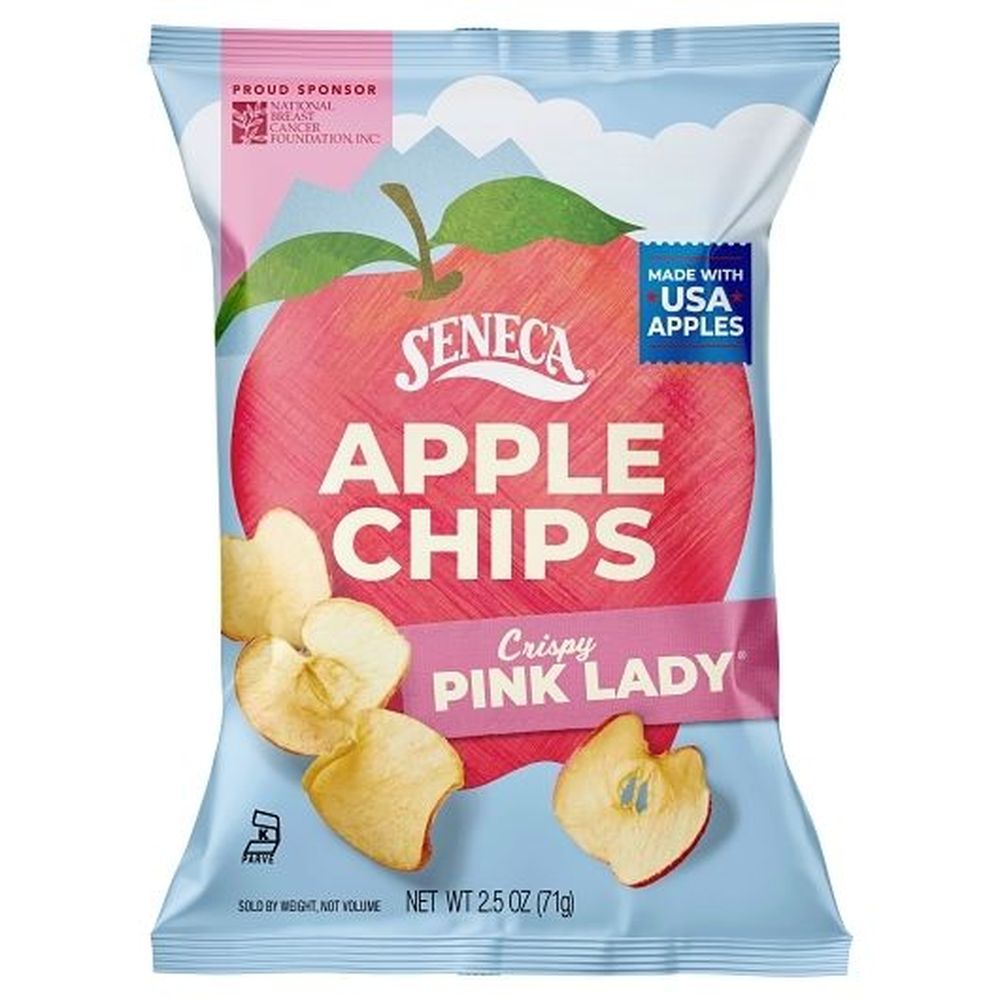 Seneca Pink Lady Apple Chips, 2.5 Ounce -- 12 Per Case