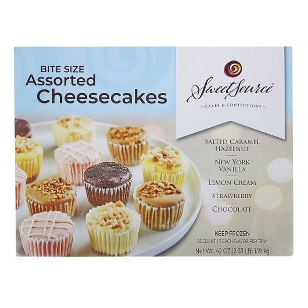 Sweetsource Assortment Mini Cheesecake, 1.2 Ounce -- 105 Per Case