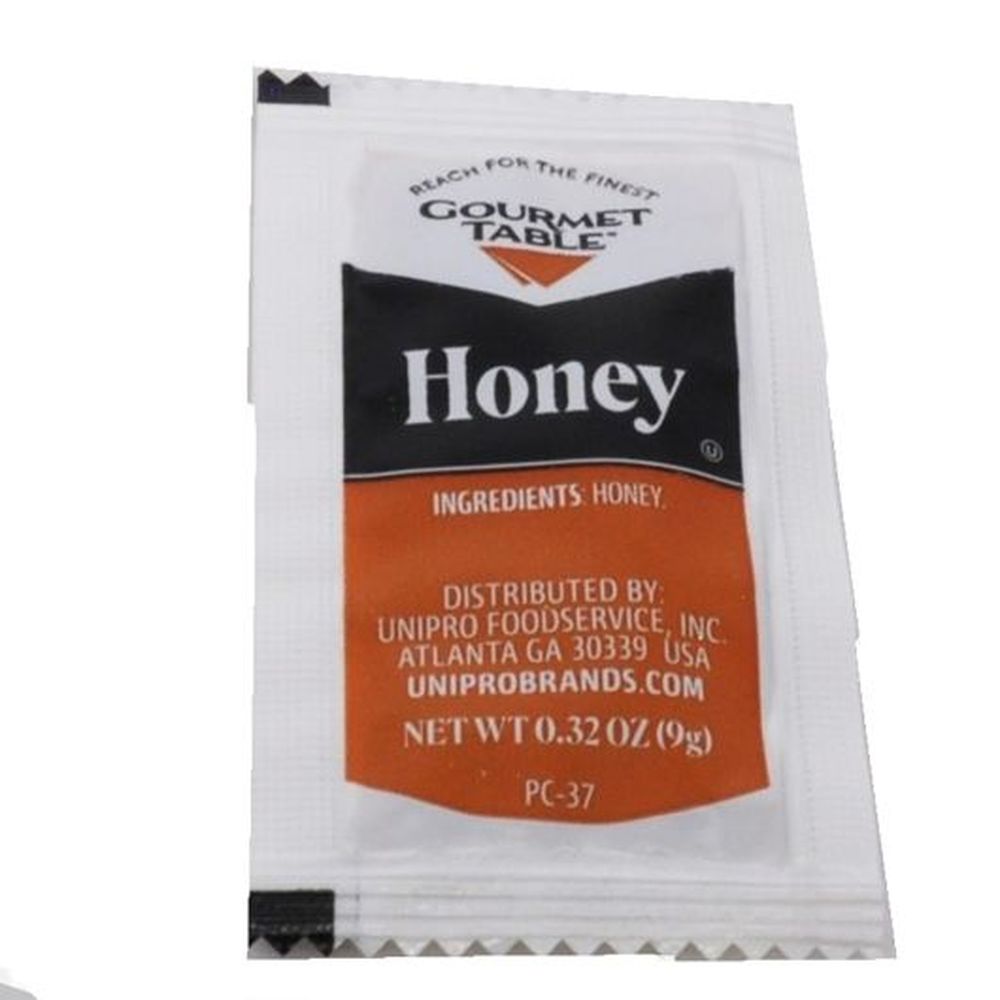 Gourmet Table Honey, 9 Gram Pouch -- 200 Per Case