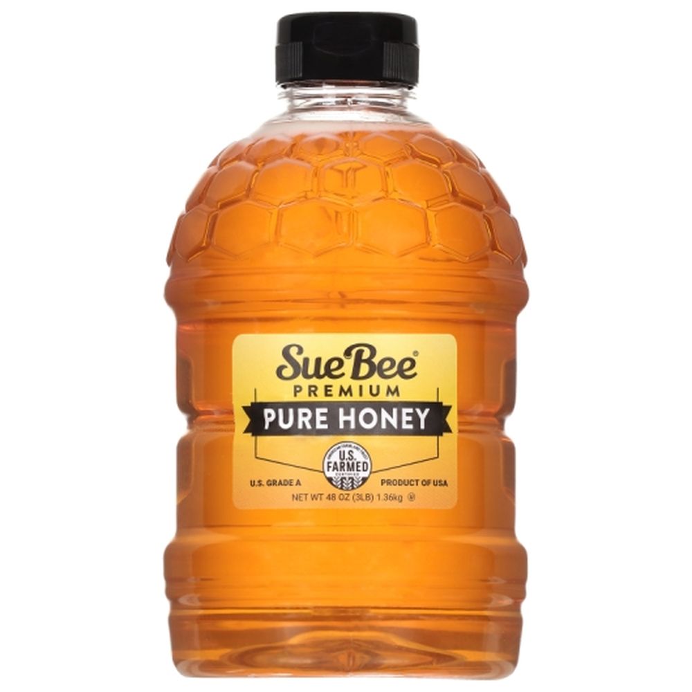 Sue Bee Premium Pure Honey, 3 Pound -- 6 Per Case