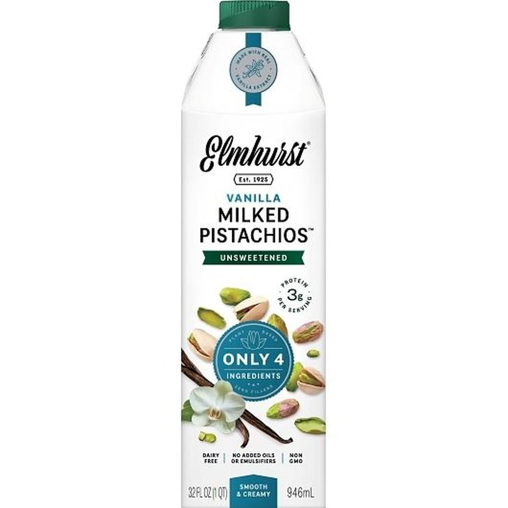 Unsweetened Vanilla Pistachio Milk