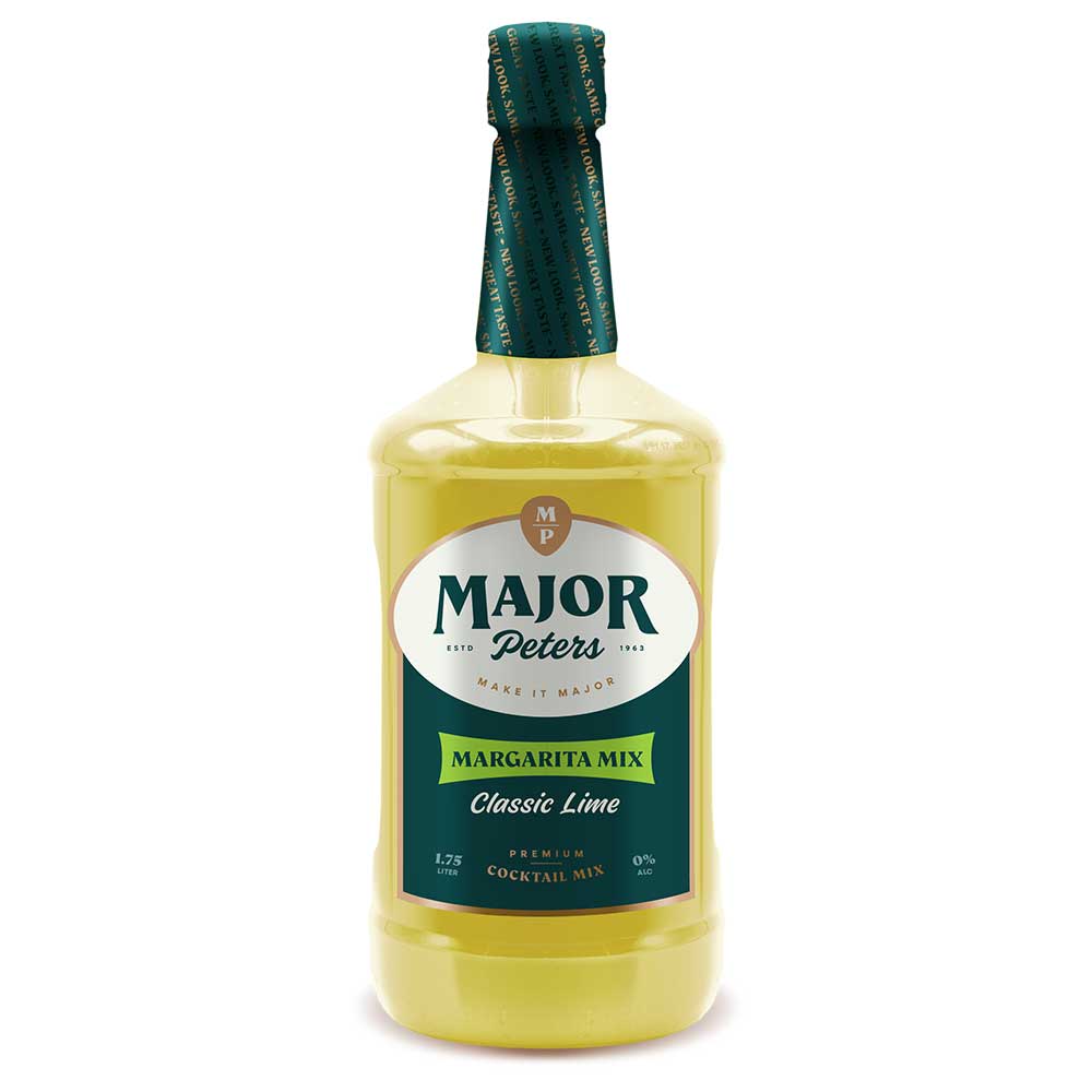 Major Peters' Margarita Mix, 64 Fluid Ounce -- 6 Per Case