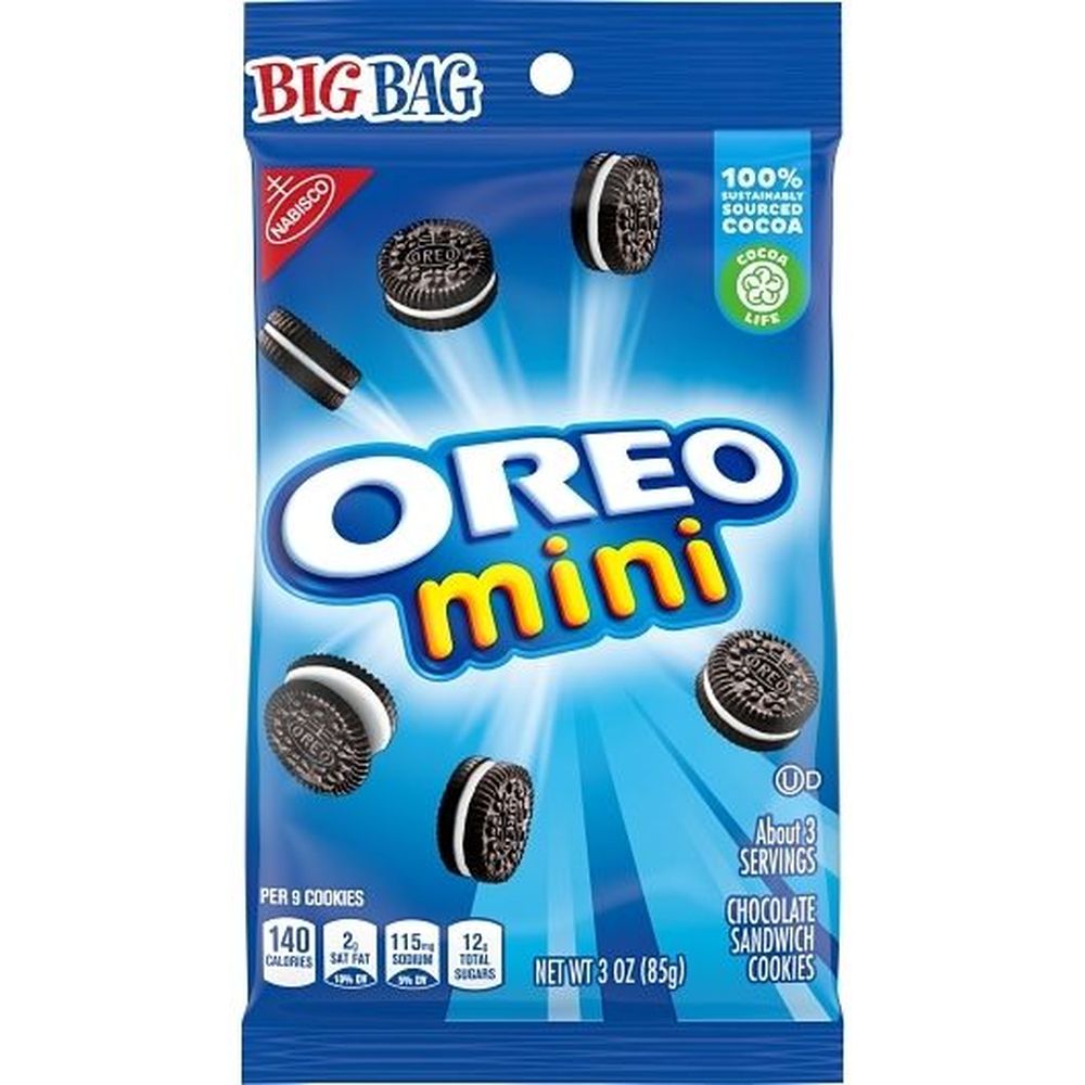 Oreo Mini Snack, 3 Ounce -- 36 Per Case