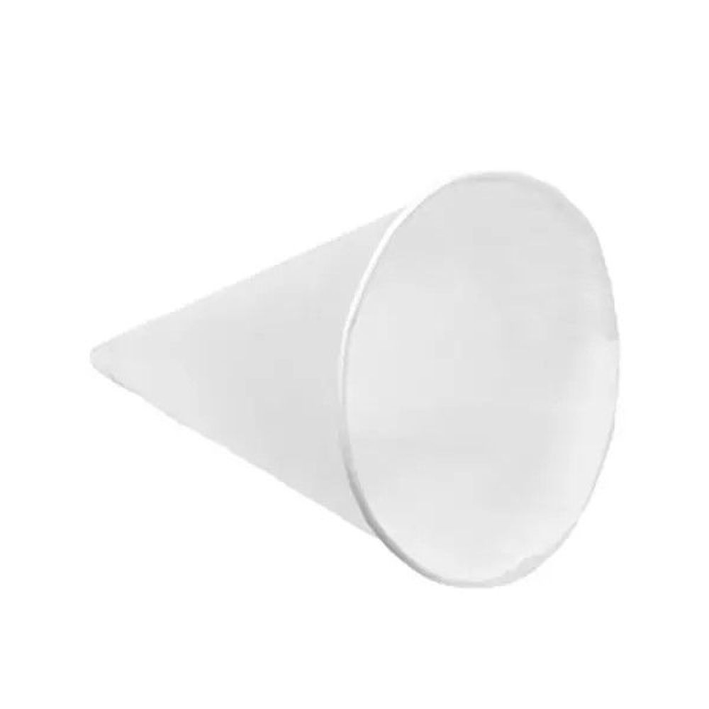 Genpak White Bagged Paper Cone And Snow Cup, 4 Ounce Capacity -- 5000 Per Case