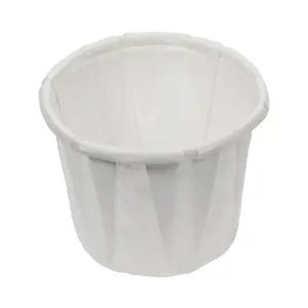 Paper Pleated Portion Cup 0.5 Ounce