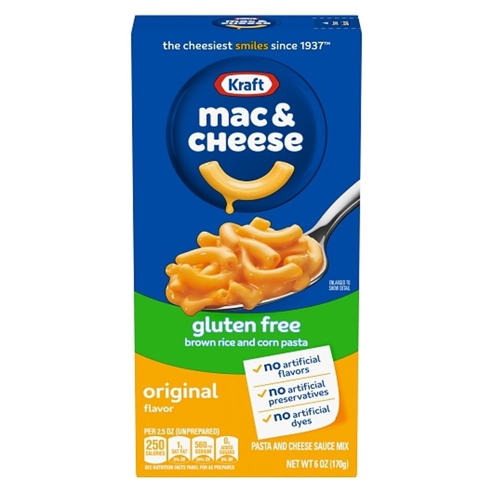 Kraft Gluten Free Macaroni And Cheese, 6 Ounce -- 12 Per Case