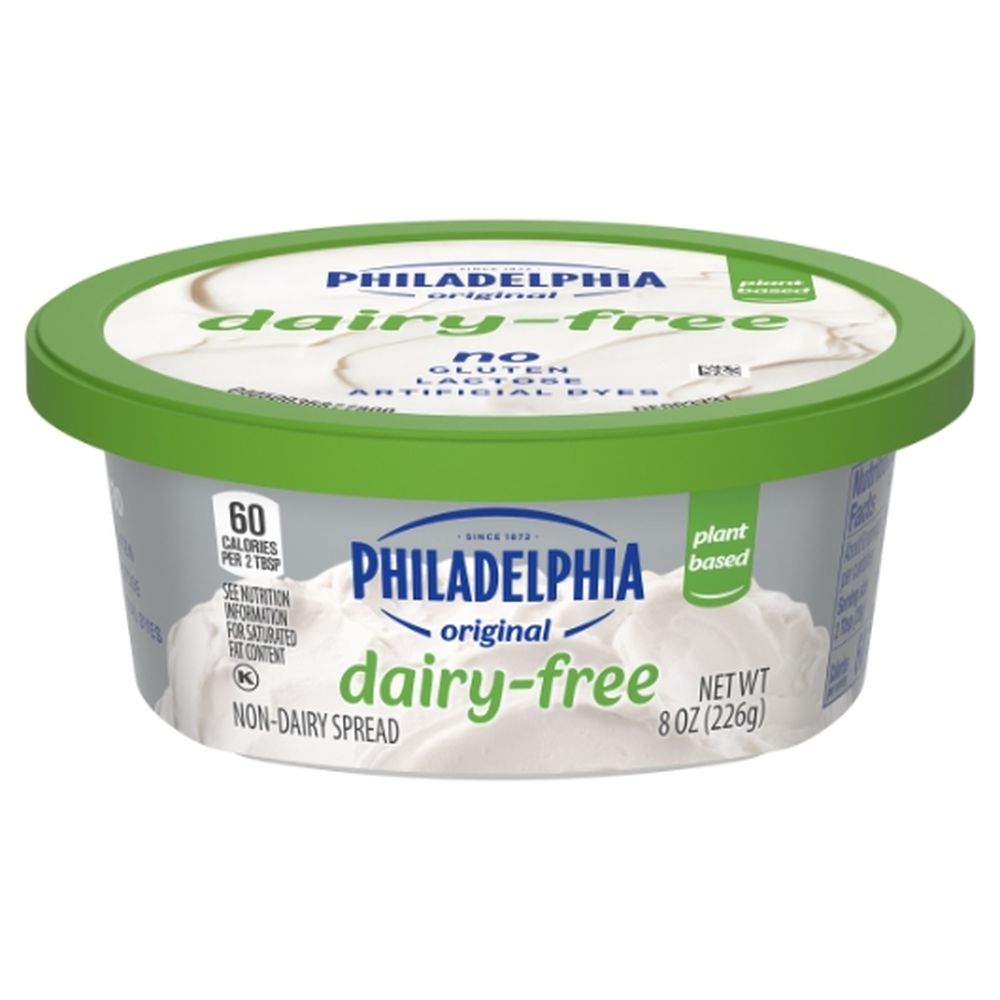 Philadelphia Plant Based Cream Cheese Original, 8 Ounce -- 8 Per Case