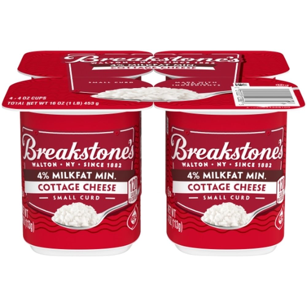 Breakstone's Small Curd Cottage Cheese, 16 Ounce -- 8 Per Case