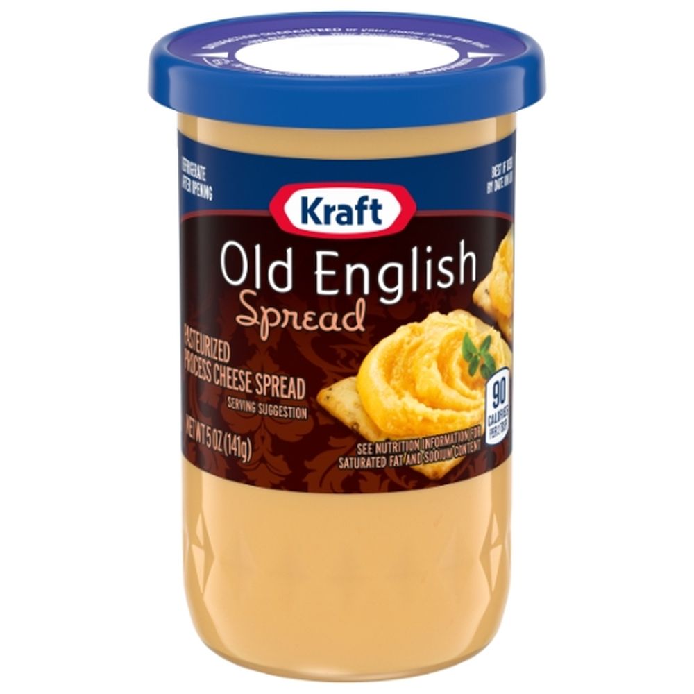 Kraft Old English Cheese Spread, 5 Ounce -- 12 Per Case