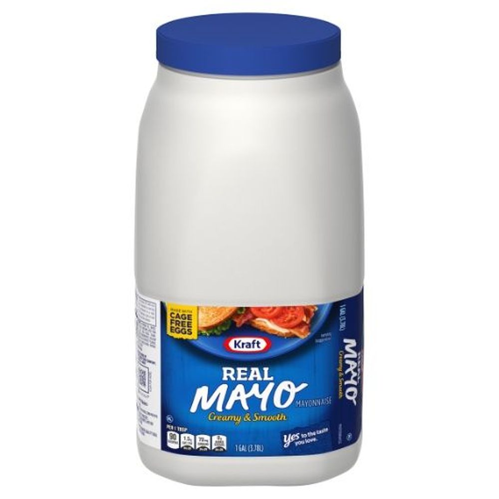 Kraft Real Mayonnaise, 1 Gallon -- 4 Case
