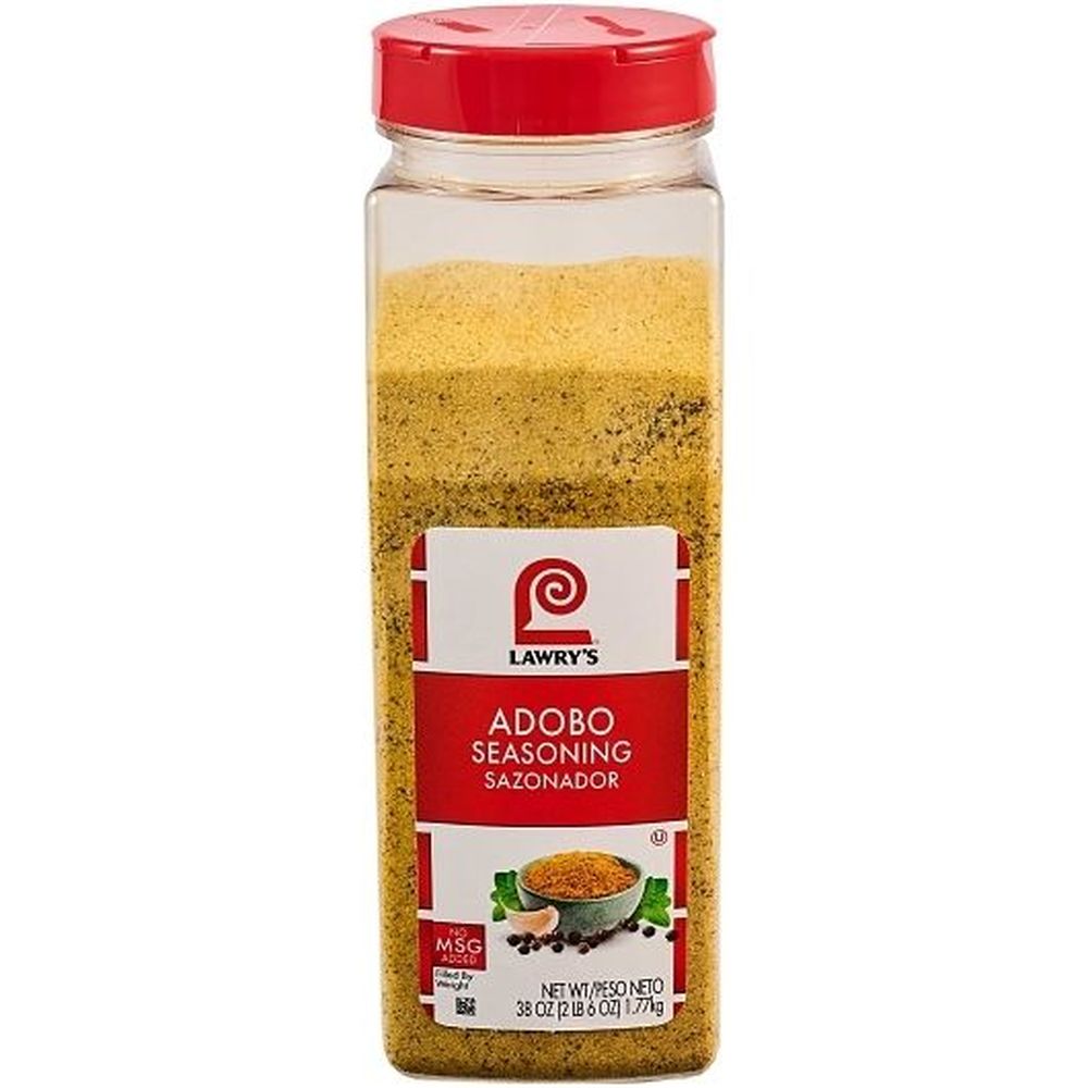 Lawry's No Msg Added Adobo Seasoning, 38 Ounce -- 6 Per Case