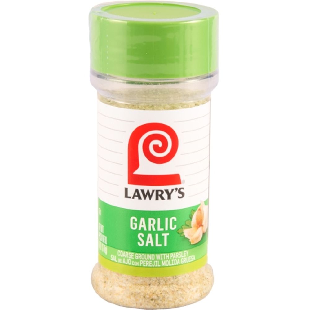 Lawry's Coarse Ground Garlic Salt With Parsley, 6 Ounce -- 12 Per Case