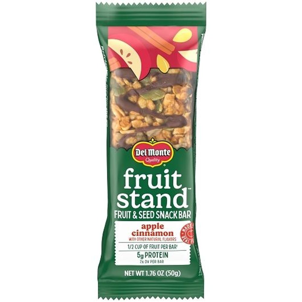 Fruit Stand Apple Cinnamon and Seed Snack Bar
