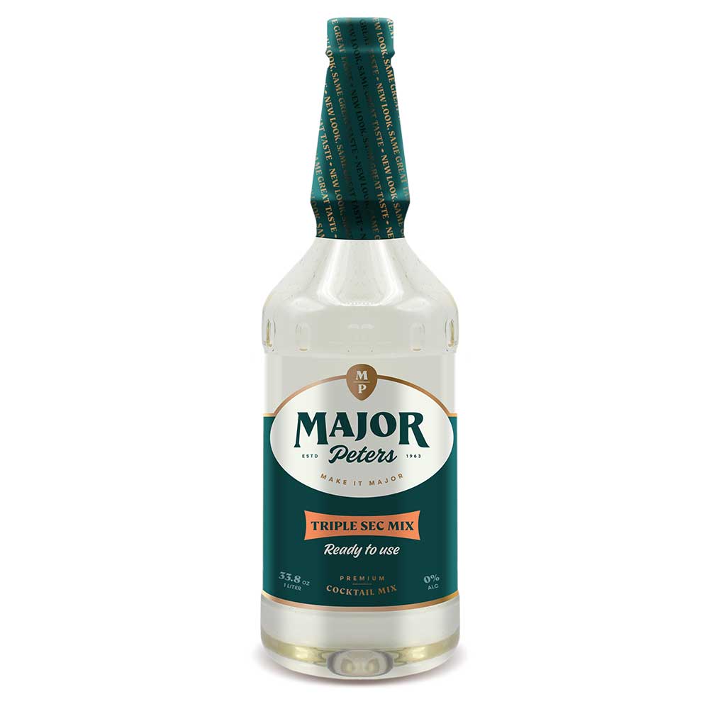 Major Peters' Triple Section Plastic Mixer, 1 Liter -- 12 Per Case