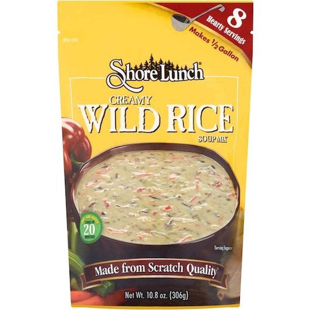 Shore Lunch Creamy Wild Rice Soup Mix, 10.8 Ounce -- 6 Per Case
