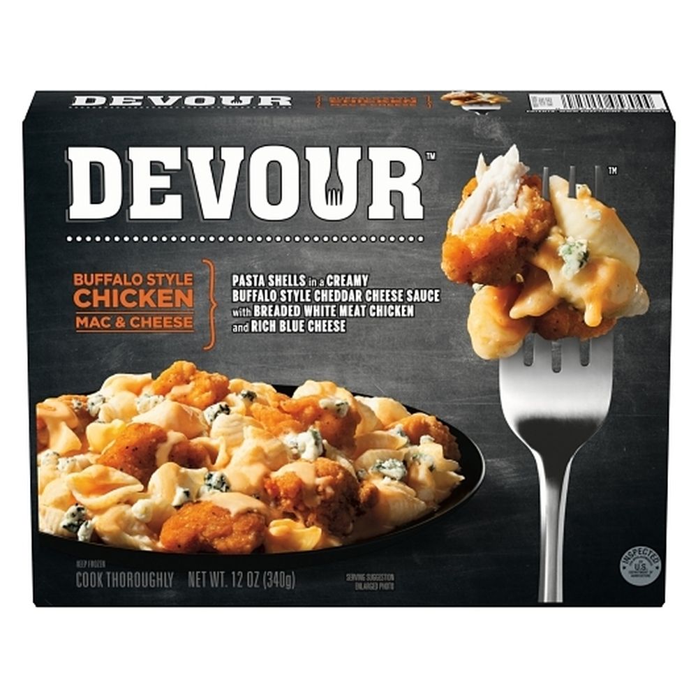 Devour Buffalo Chicken Mac And Cheese, 12 Ounce -- 8 Per Case