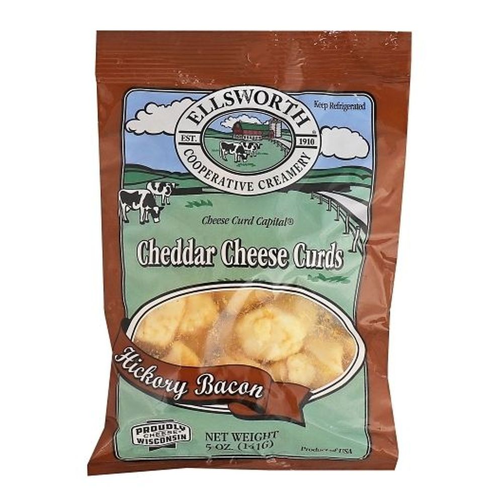 Creamery Hickory Bacon White Cheddar Cheese Curds