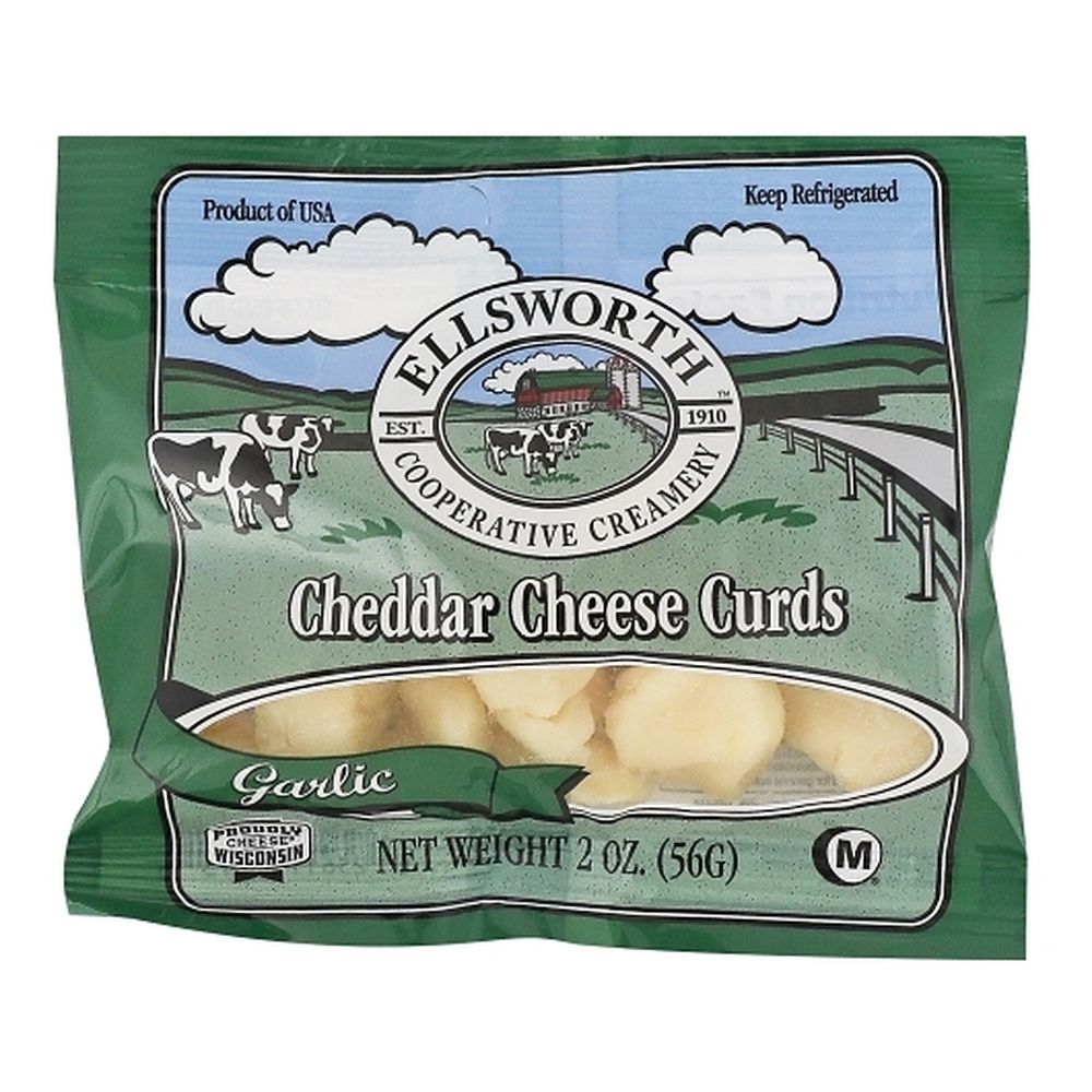 Garlic White Cheddar Cheese Curd