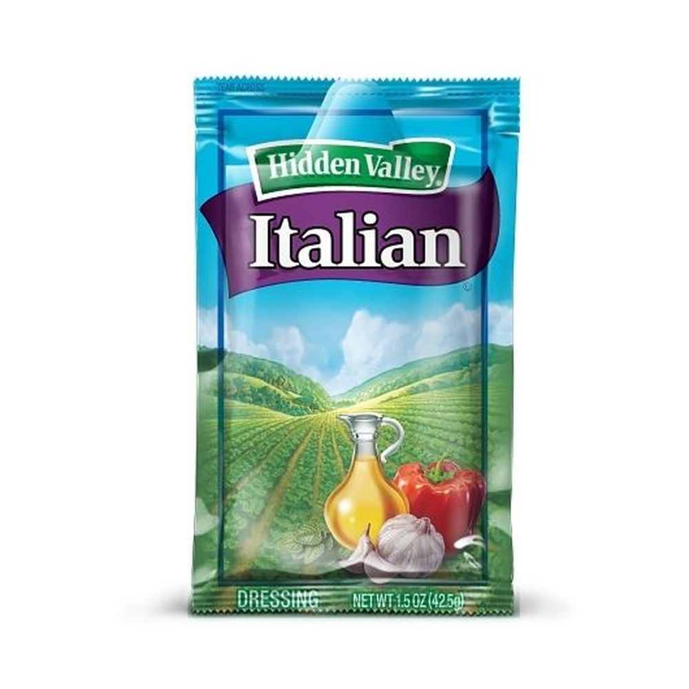 Hidden Valley Golden Italian Dressing, 1.5 Ounce -- 84 Per Case