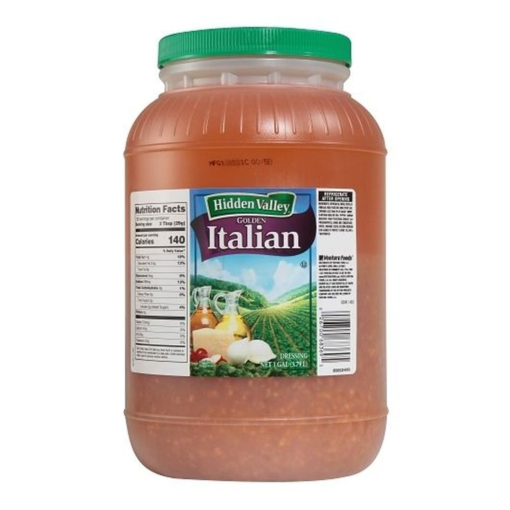 Hidden Valley Golden Italian Dressing, 1 Gallon -- 4 Per Case