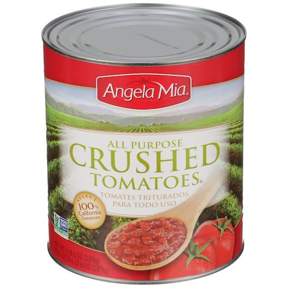 Angela Mia Crushed Tomato, 102 Ounce -- 6 Per Case
