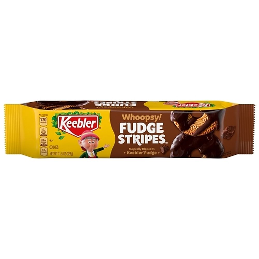 Fudge Stripes Dipped in Chocolate