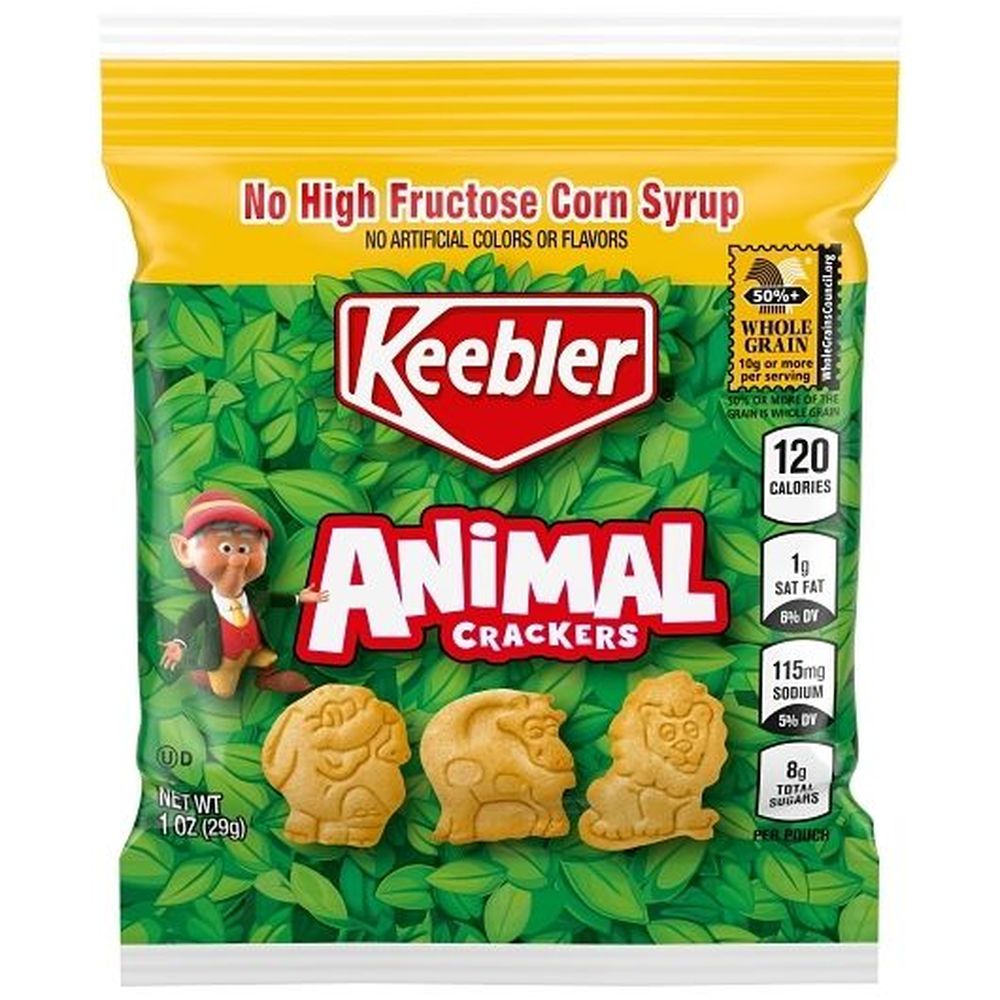 Keebler Animal Cracker Cookies, 1 Ounce -- 150 Per Case