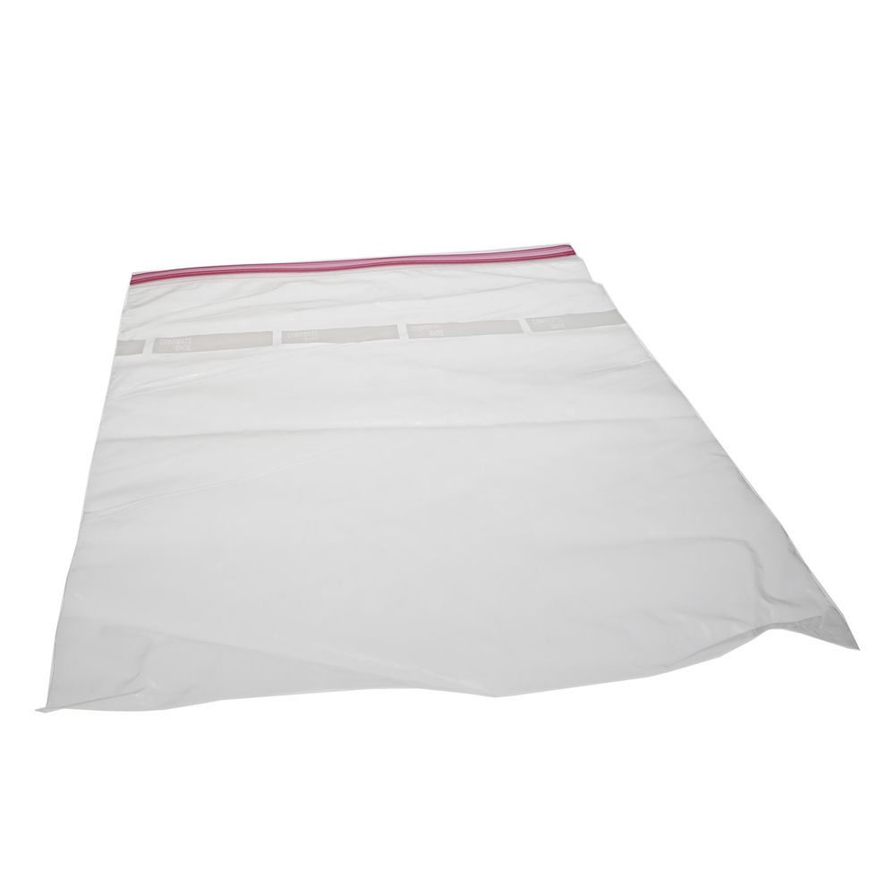 Reynolds Qwikseal Clear Reclosable Bag, 2 Gallon Capacity -- 100 Per Case