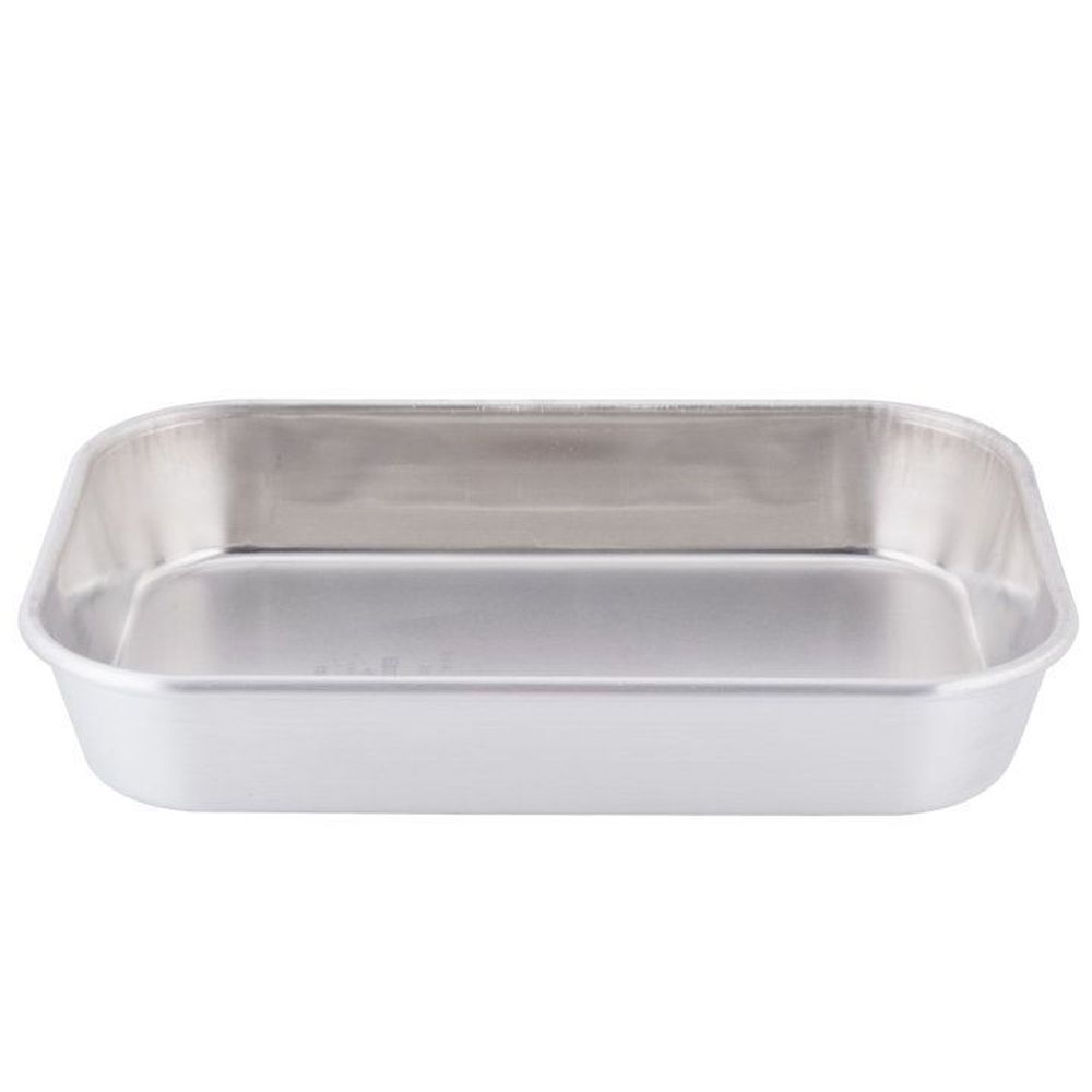 Vollrath Wear-ever 3004-series 18 Gauge Aluminum Natural Finish Economy Bake And Roast Pan, 3 9/10 Quart Capacity -- 3 Per Case